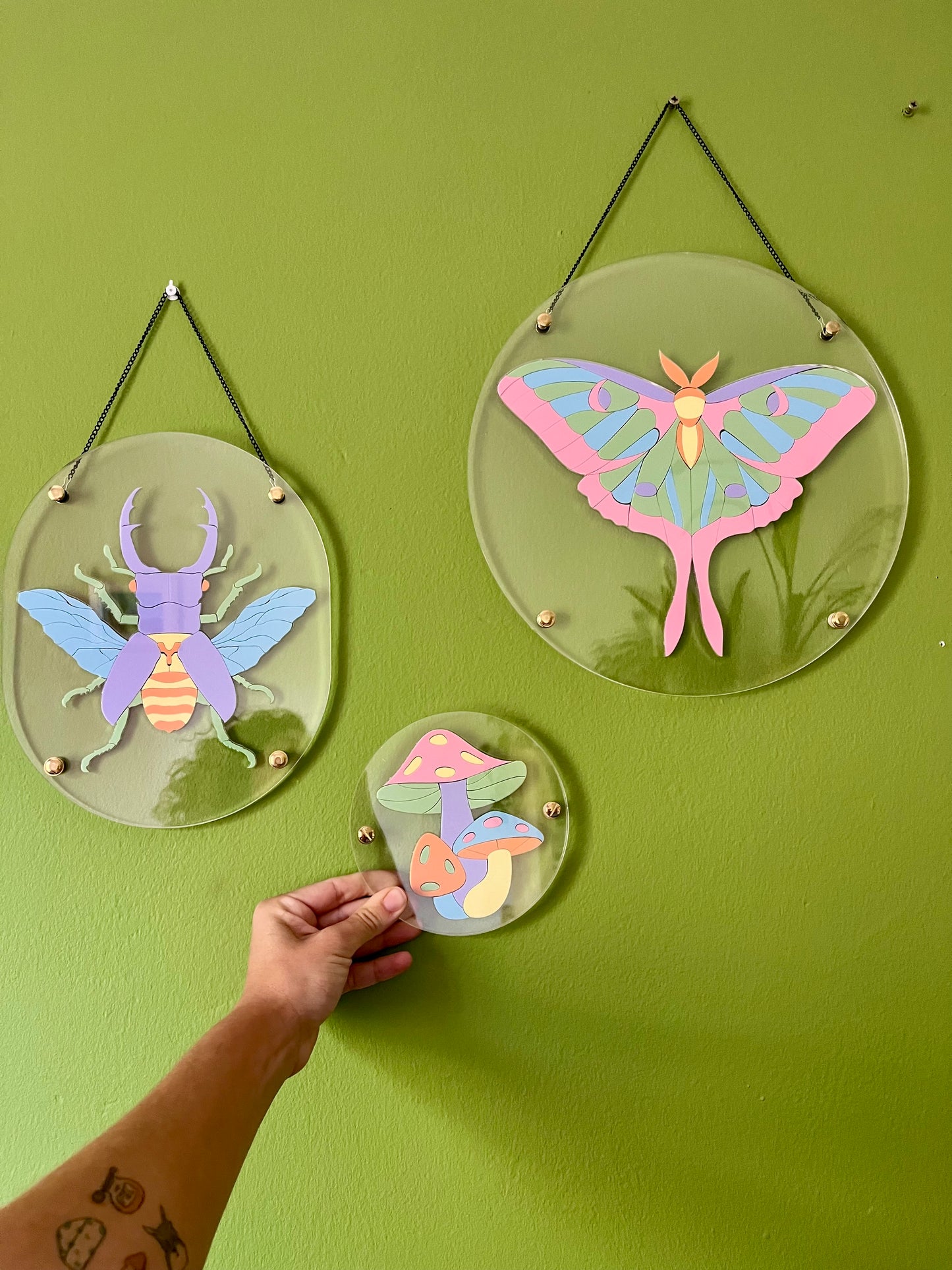 Pastel Butterfly Puzzle