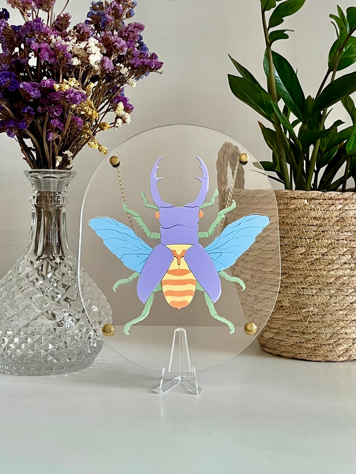 Pastel Beetle Puzzle