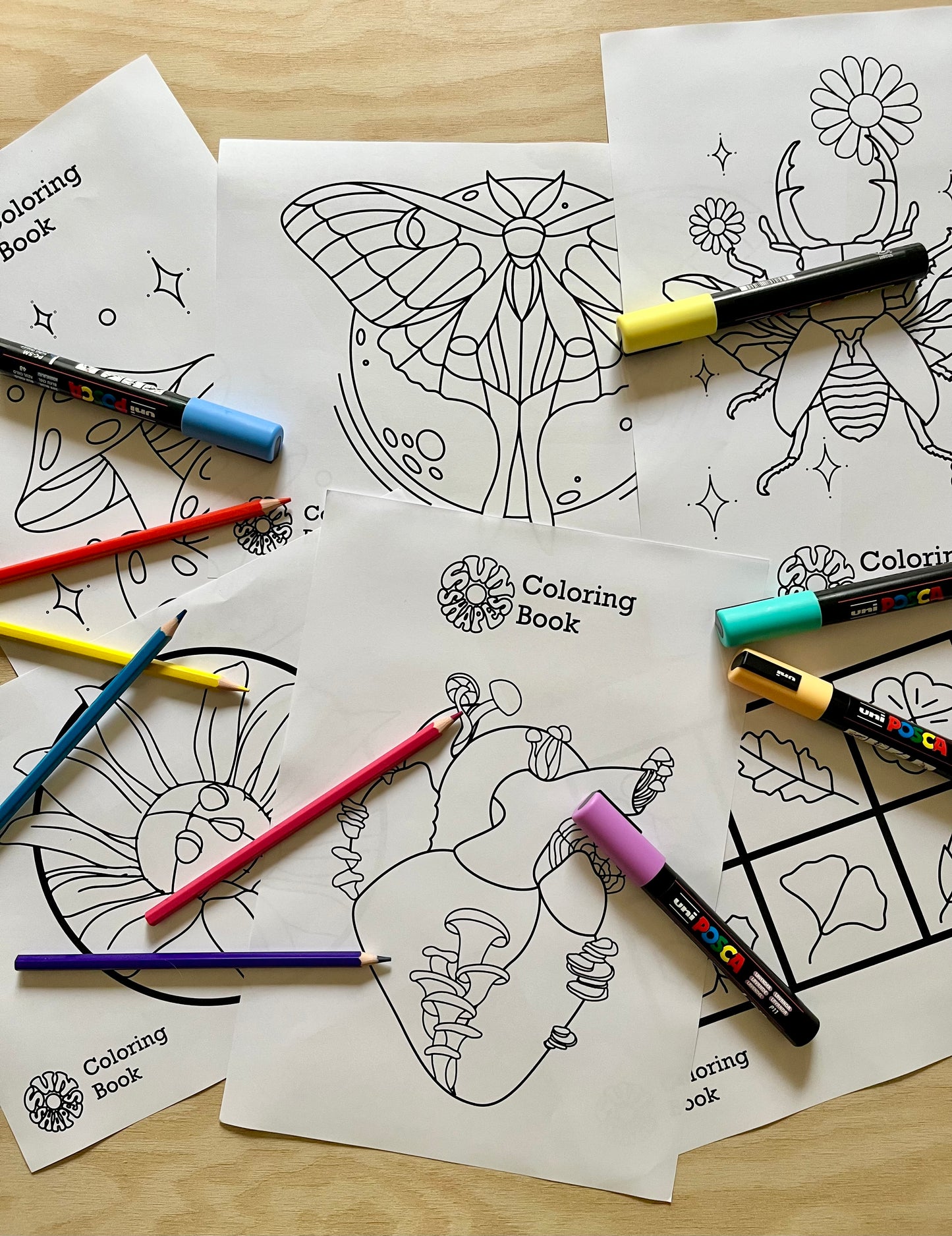 SunShapes Supporter Colouring Book