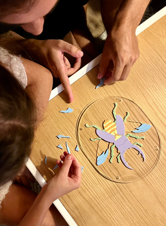 Pastel Beetle Puzzle