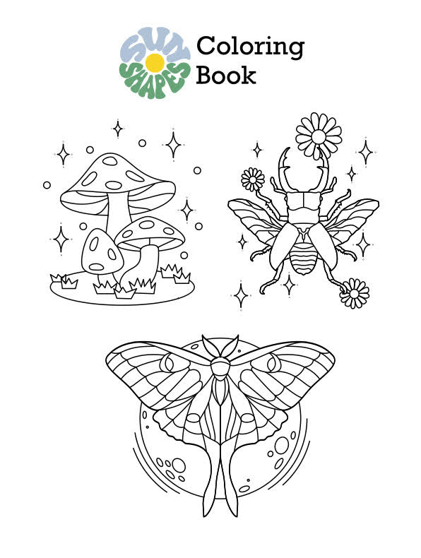 SunShapes Supporter Colouring Book